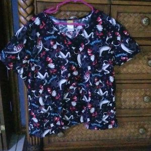 Scrub top Dr. Seuss brand
